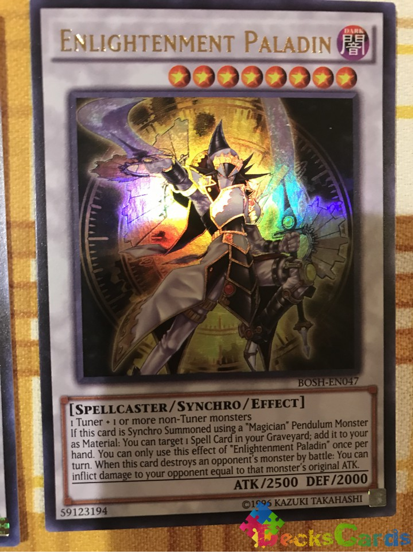 Enlightenment Paladin - BOSH-EN047 - Ultra Rare Unlimited 1