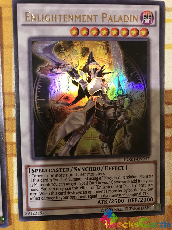 Enlightenment Paladin - BOSH-EN047 - Ultra Rare Unlimited 1