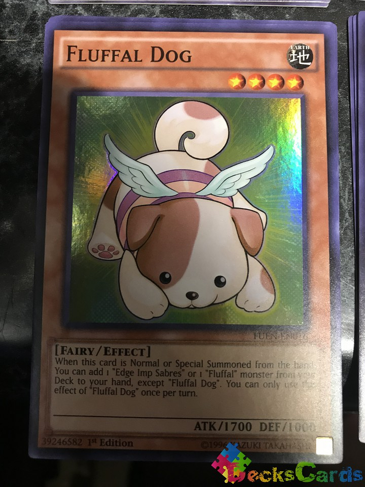Fluffal Dog - FUEN-EN016 - Super Rare 1st Edition 1