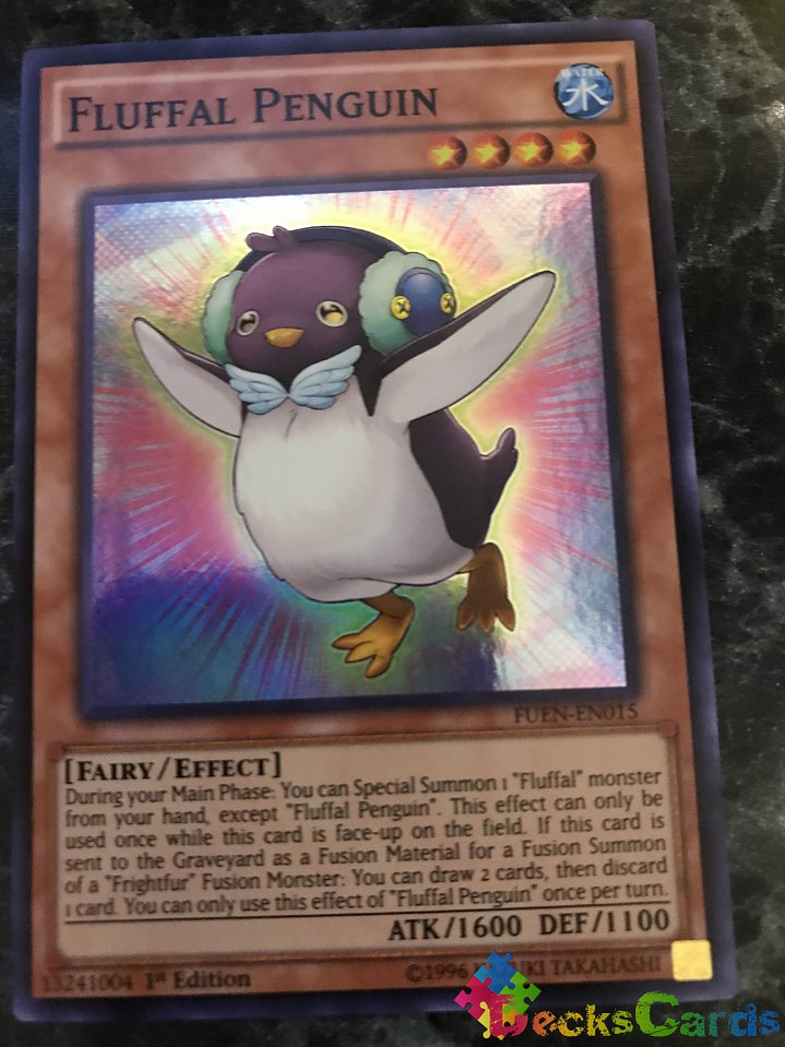 Fluffal Penguin - FUEN-EN015 - Super Rare 1st Edition 1