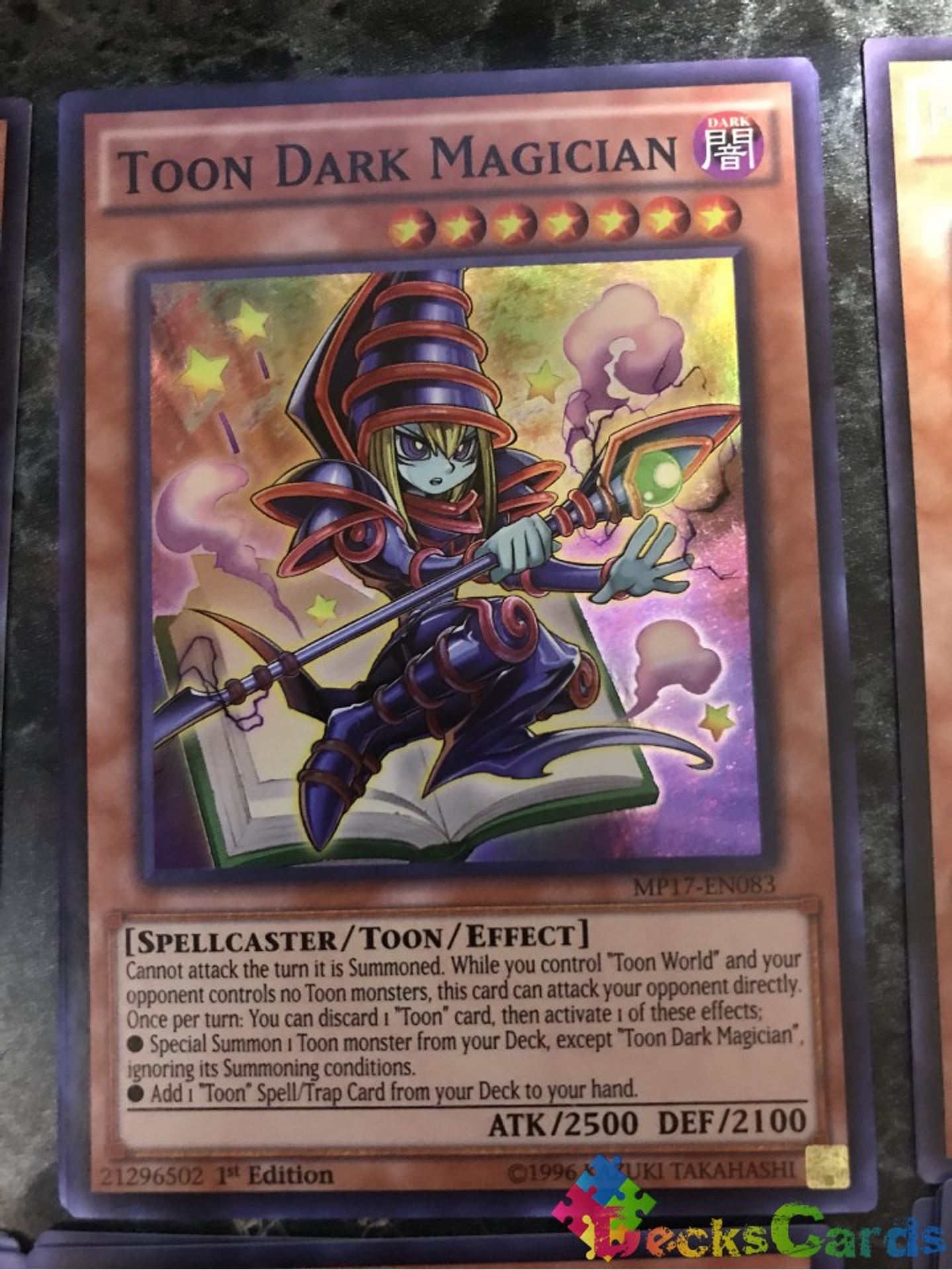 Toon Dark Magician - MP17-EN083 - Super Rare 1st Edition 1