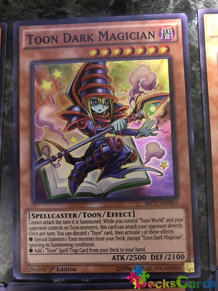 Toon Dark Magician - MP17-EN083 - Super Rare 1st Edition 1