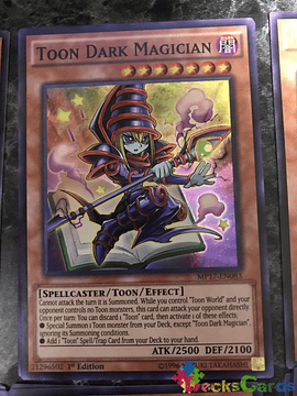 Toon Dark Magician - MP17-EN083 - Super Rare 1st Edition