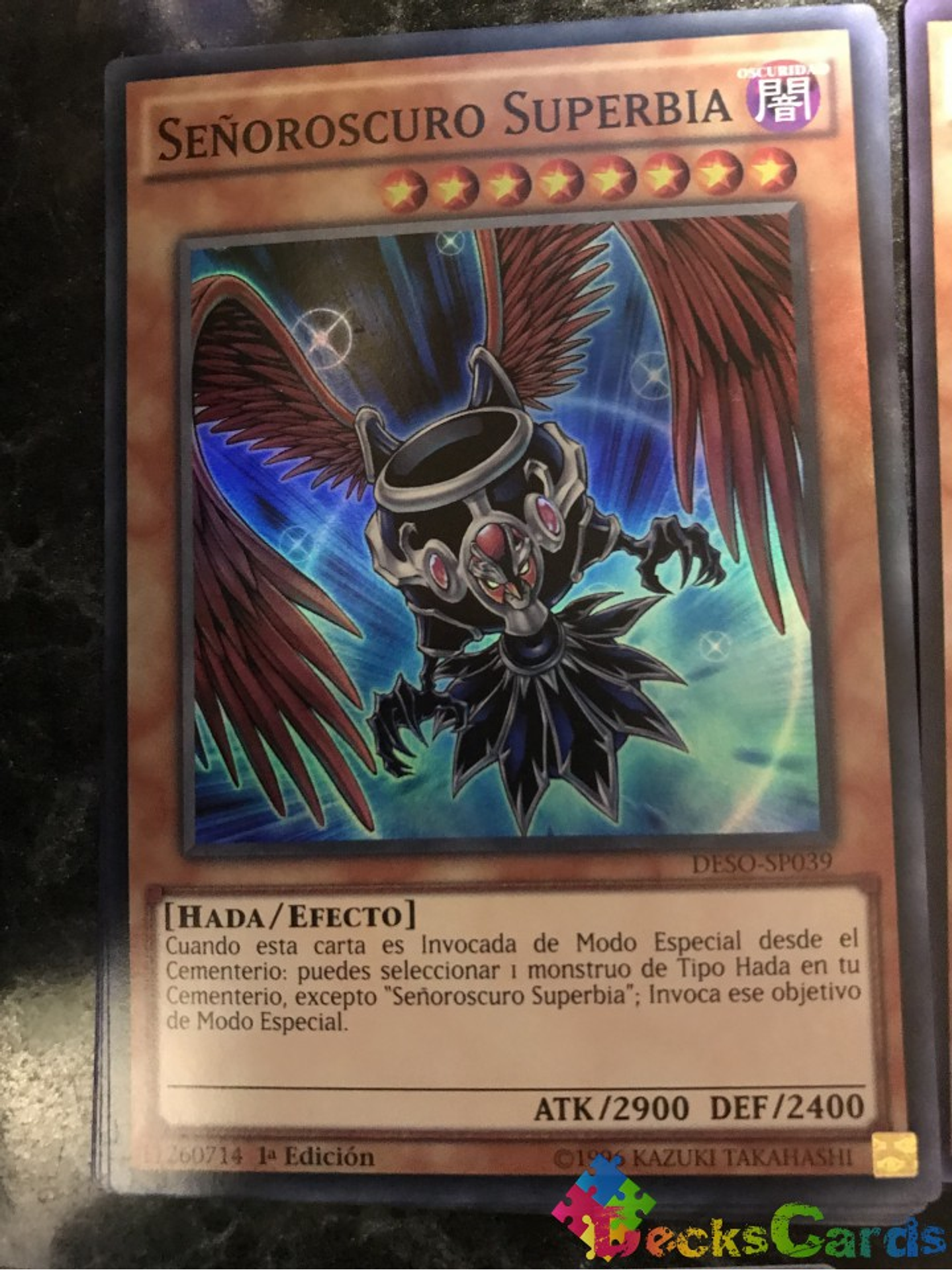 Darklord Superbia - DESO-EN039 - Super Rare 1st Edition 1
