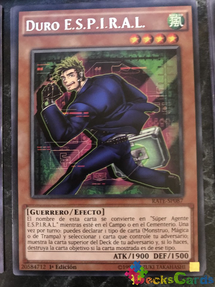 SPYRAL Tough - RATE-EN087 - Rare 1st Edition 1