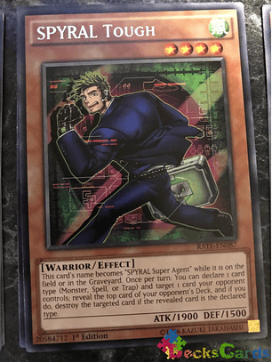 SPYRAL Tough - RATE-EN087 - Rare 1st Edition