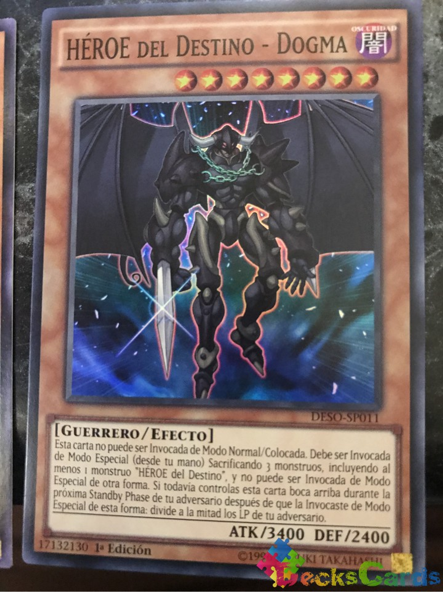 Destiny HERO - Dogma - DESO-EN011 - Super Rare 1st Edition 1