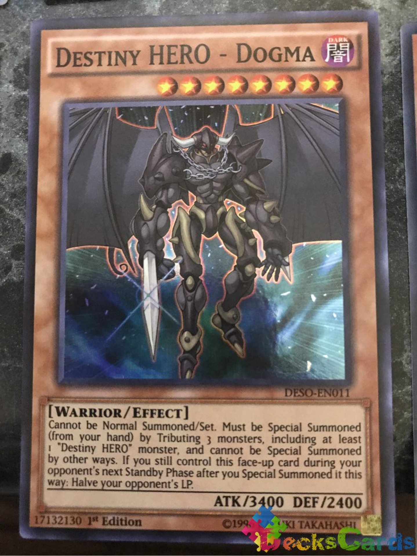 Destiny HERO - Dogma - DESO-EN011 - Super Rare 1st Edition 2