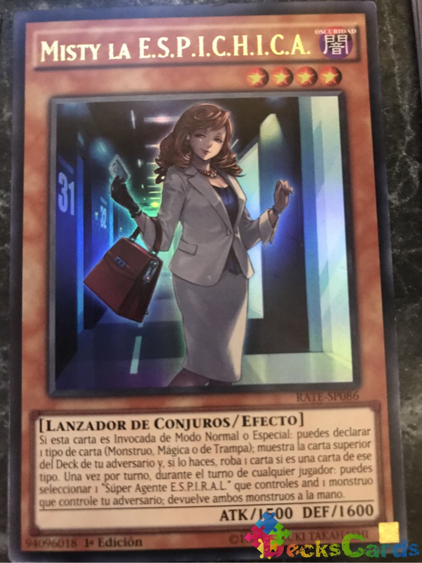 SPYGAL Misty - RATE-EN086 - Ultra Rare 1st Edition 1