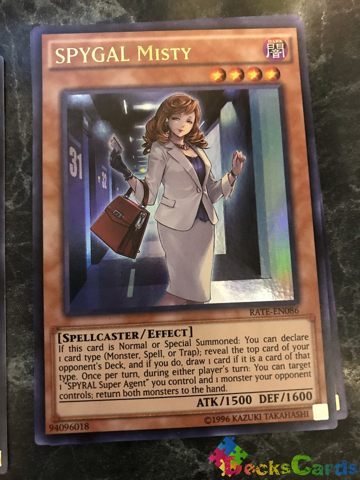 SPYGAL Misty - RATE-EN086 - Ultra Rare 1st Edition 2
