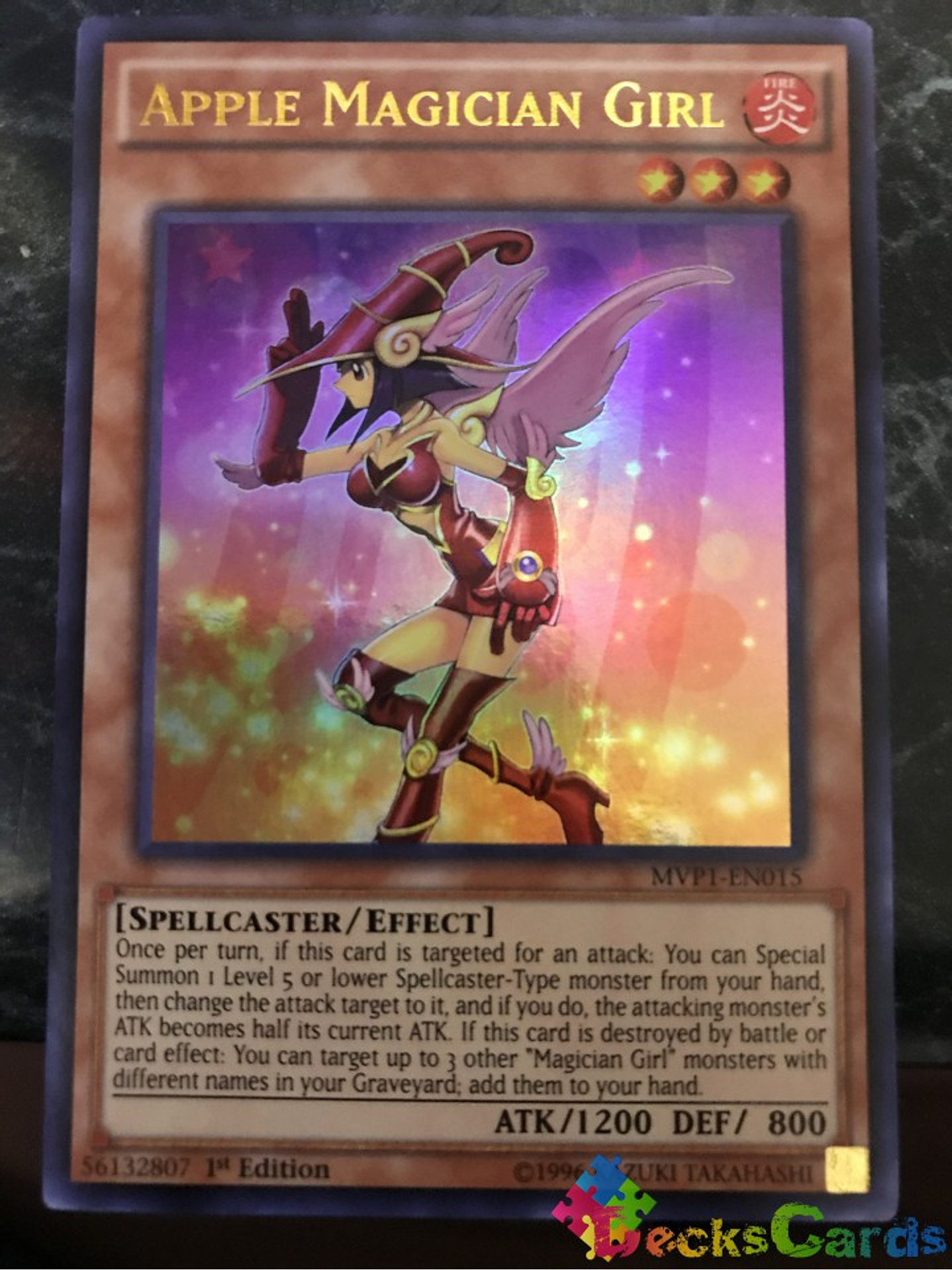 Apple Magician Girl - MVP1-EN015 - Ultra Rare 1st Edition 2