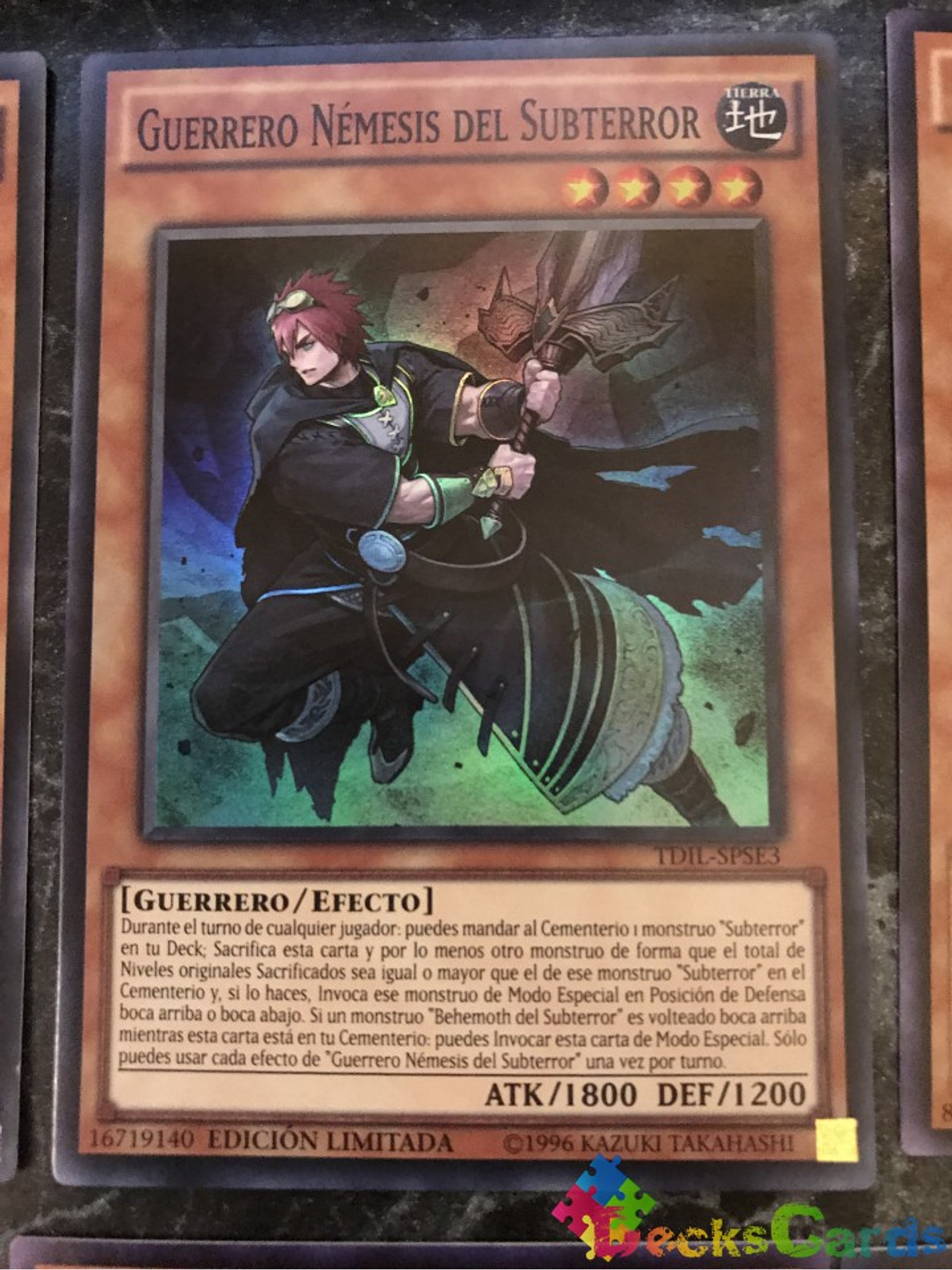 Subterror Nemesis Warrior - TDIL-ENSE3 Super Rare Limited Edition 1