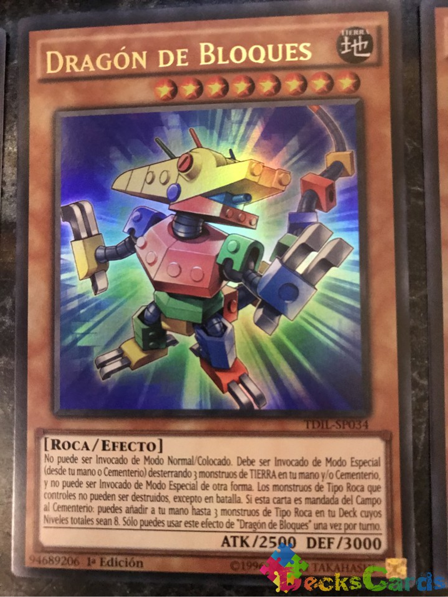 Block Dragon - TDIL-EN034 - Ultra Rare 1st Edition 1