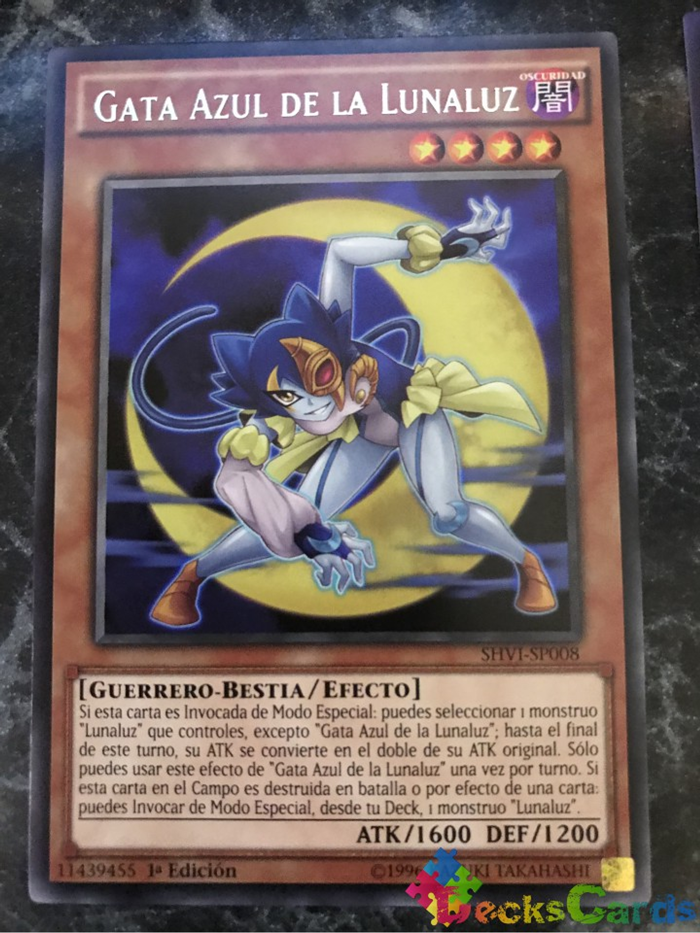 Lunalight Blue Cat - SHVI-EN008 - Rare 1st Edition 1