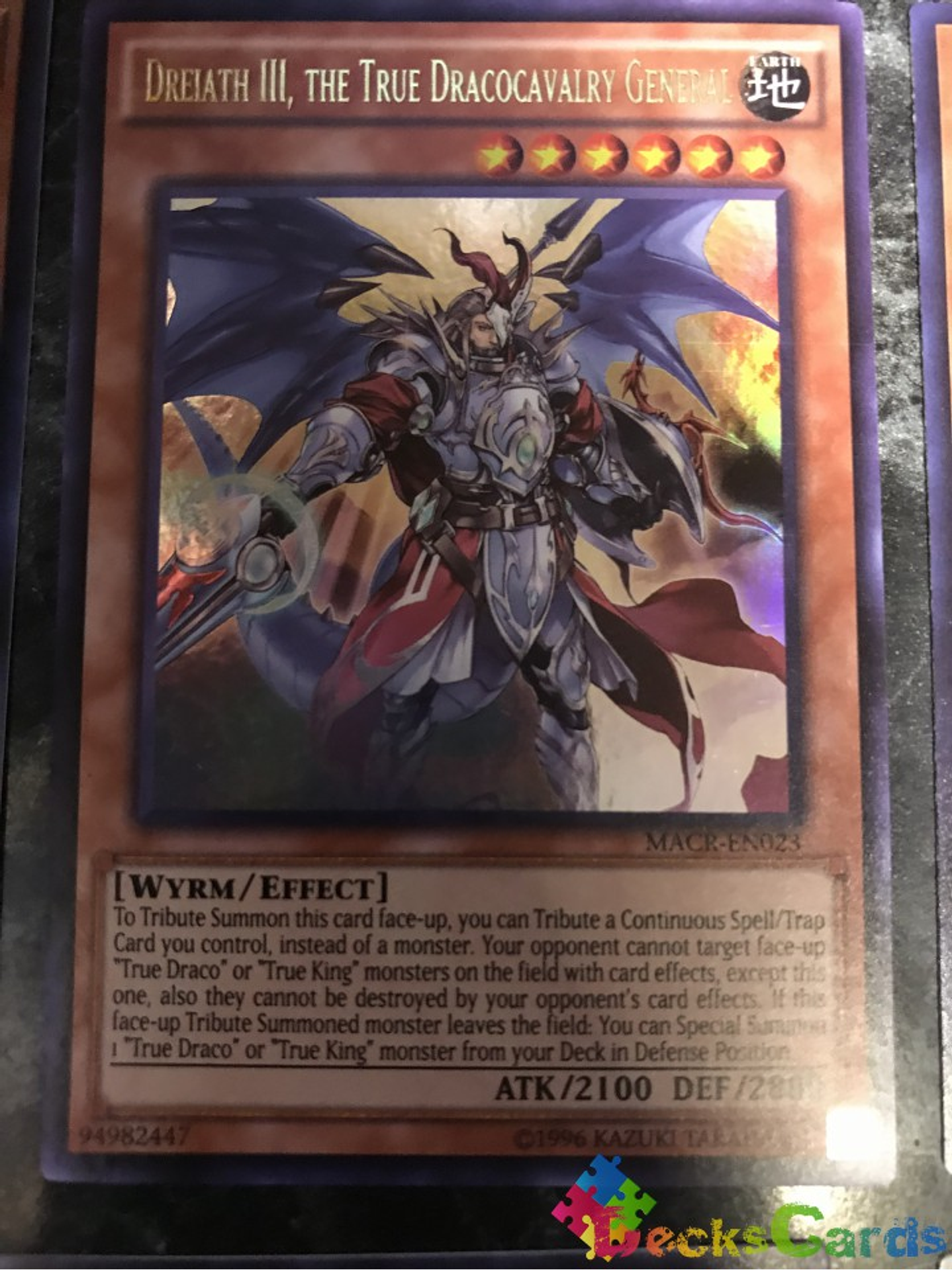 Dreiath III, the True Dracocavalry General - MACR-EN023 - Ultra Rare Unlimited 1