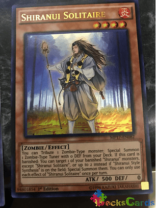 Shiranui Solitaire - MP17-EN082 - Ultra Rare 1st Edition