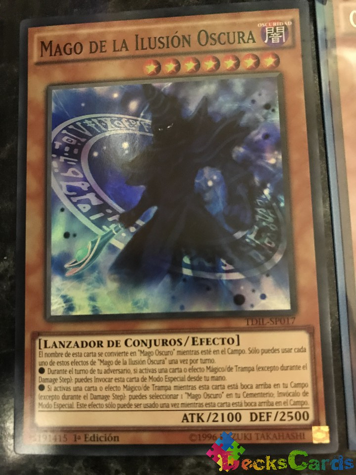 Magician of Dark Illusion - TDIL-EN017 - Super Rare 1st Edition 1