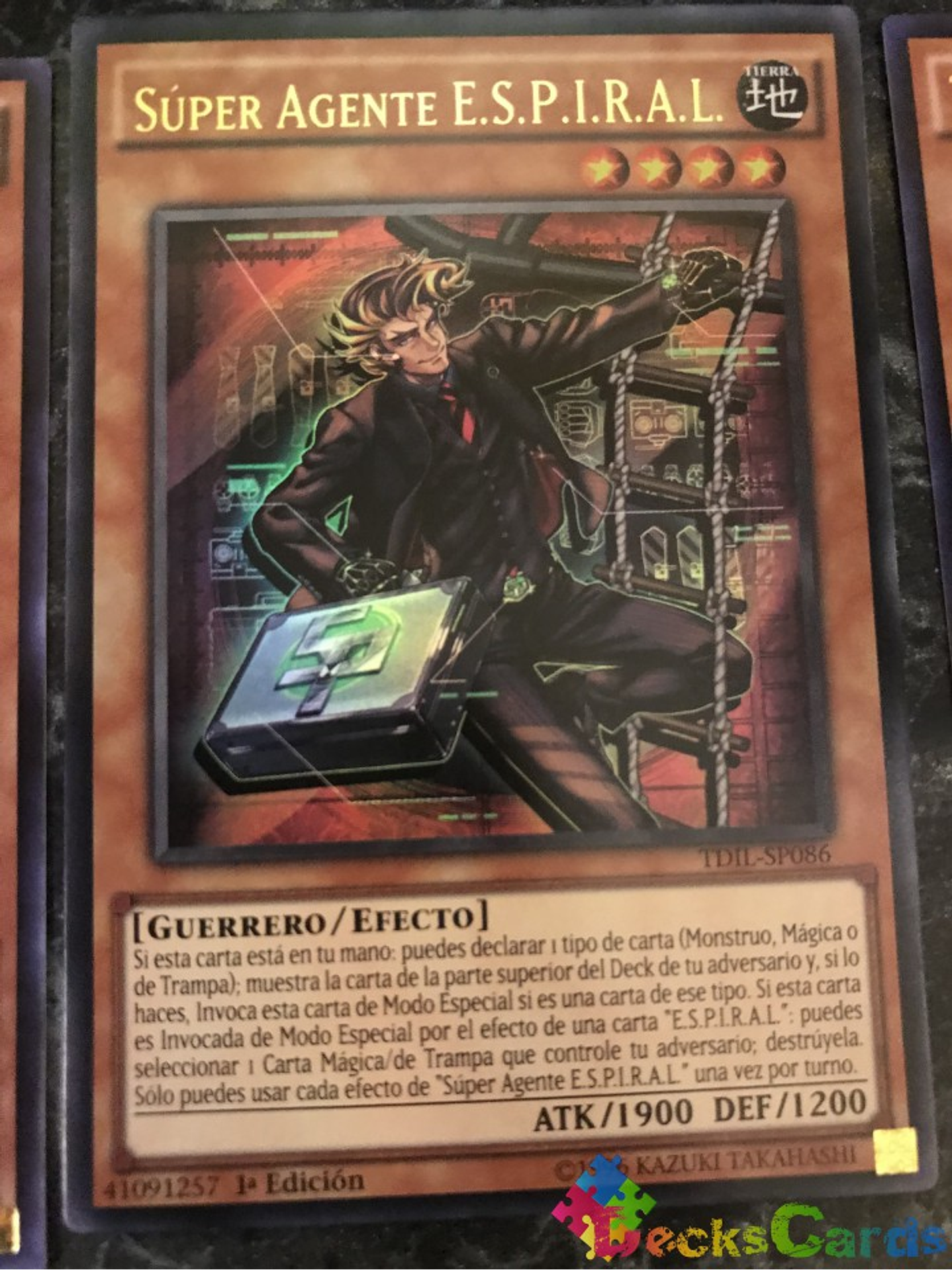 SPYRAL Super Agent - TDIL-EN086 - Ultra Rare 1st Edition 1