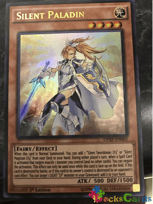 Silent Paladin - DPRP-EN003 - Ultra Rare 1st Edition