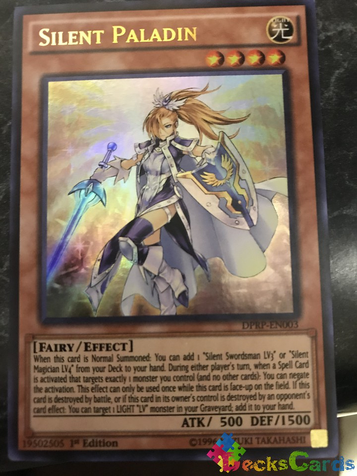 Silent Paladin - DPRP-EN003 - Ultra Rare 1st Edition 1