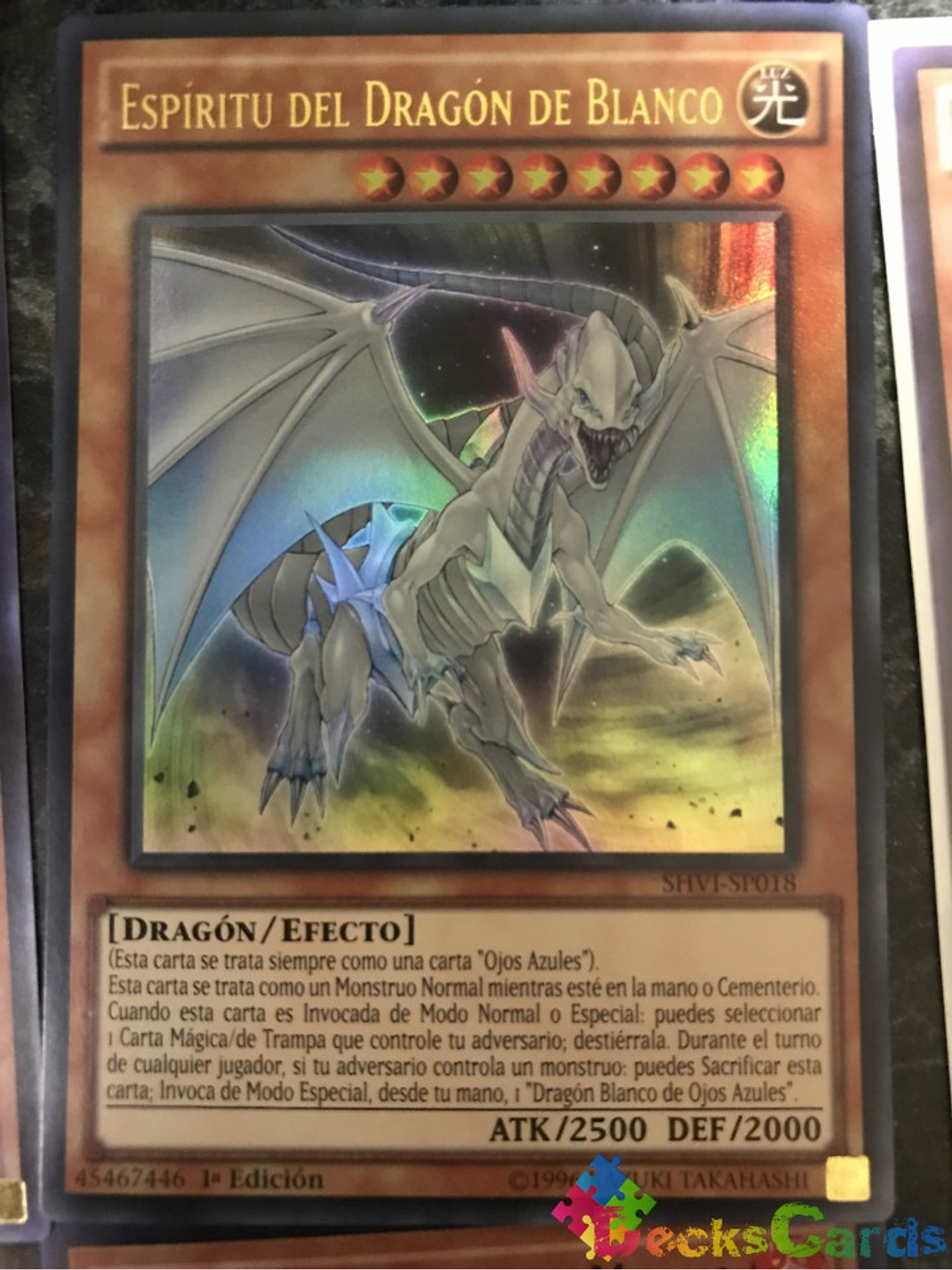 Dragon Spirit of White - SHVI-EN018 - Ultra Rare 1st Edition 1