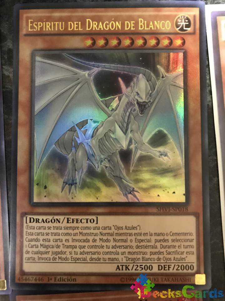 Dragon Spirit of White - SHVI-EN018 - Ultra Rare 1st Edition 1