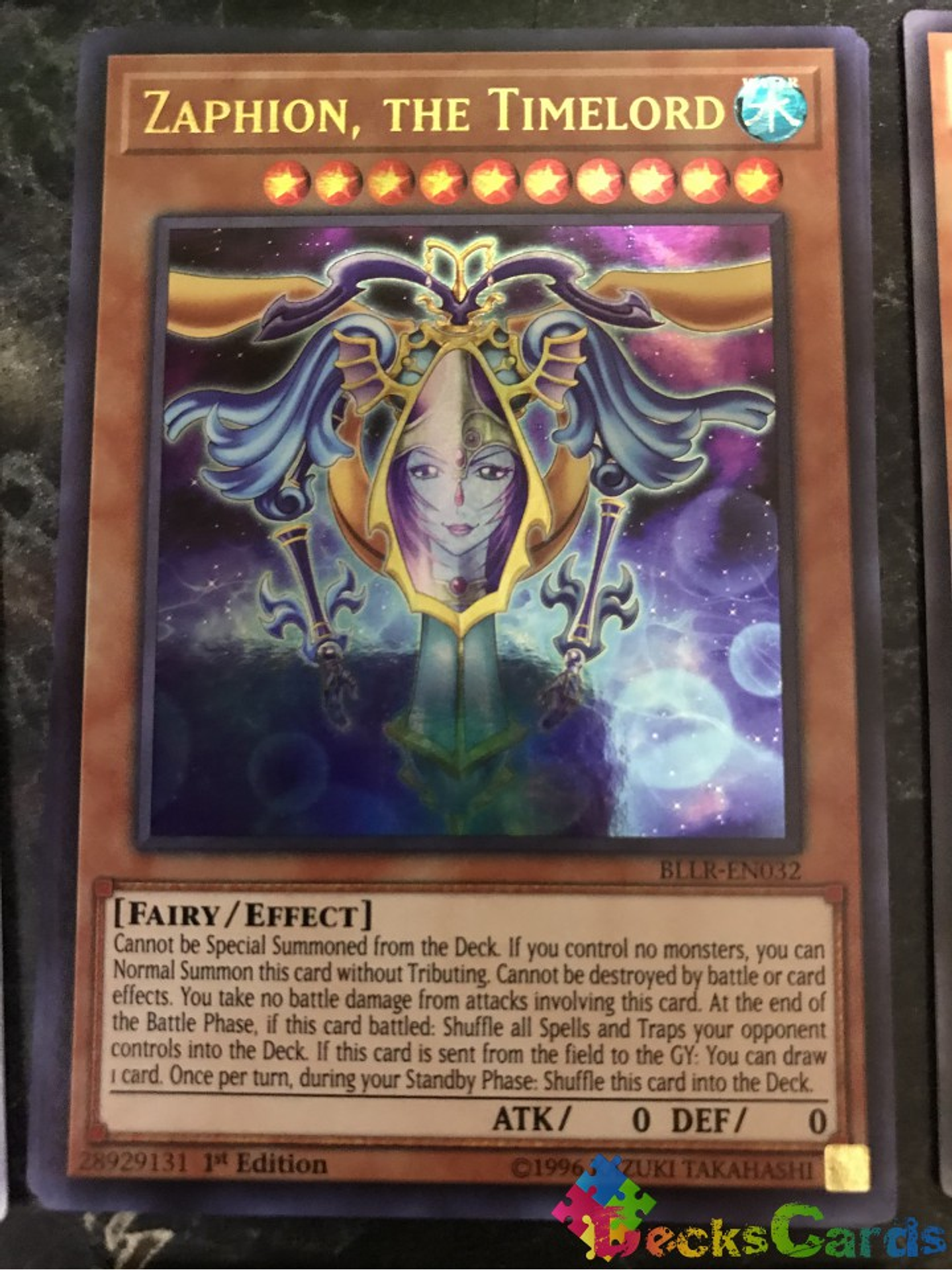 Zaphion, the Timelord - BLLR-EN032 - Ultra Rare 1st Edition 1