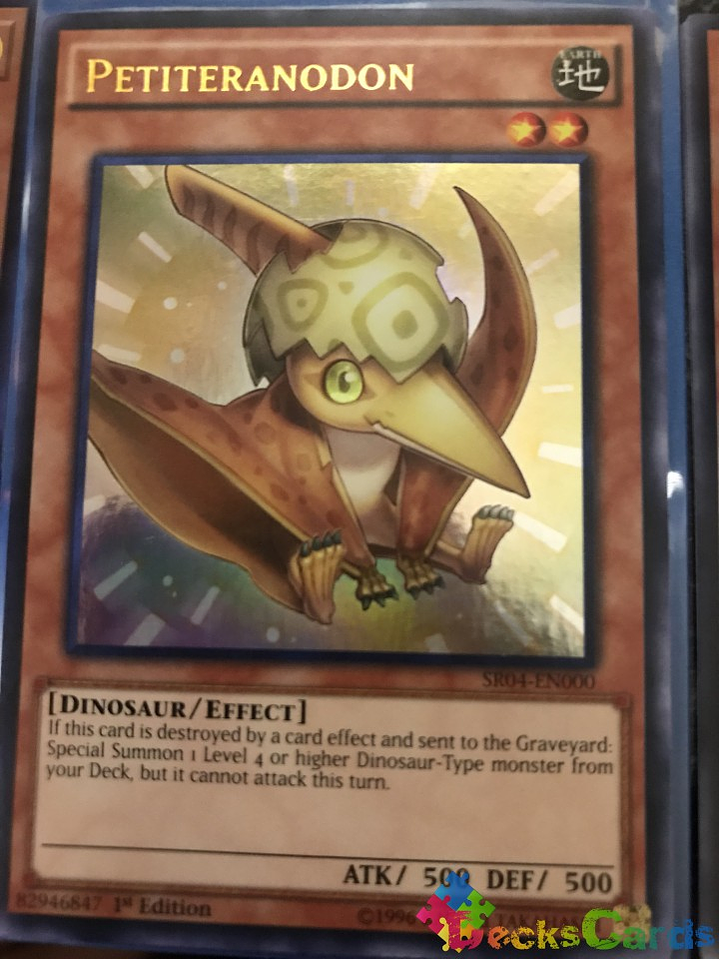 Petiteranodon - SR04-EN000 - Ultra Rare 1st Edition 1