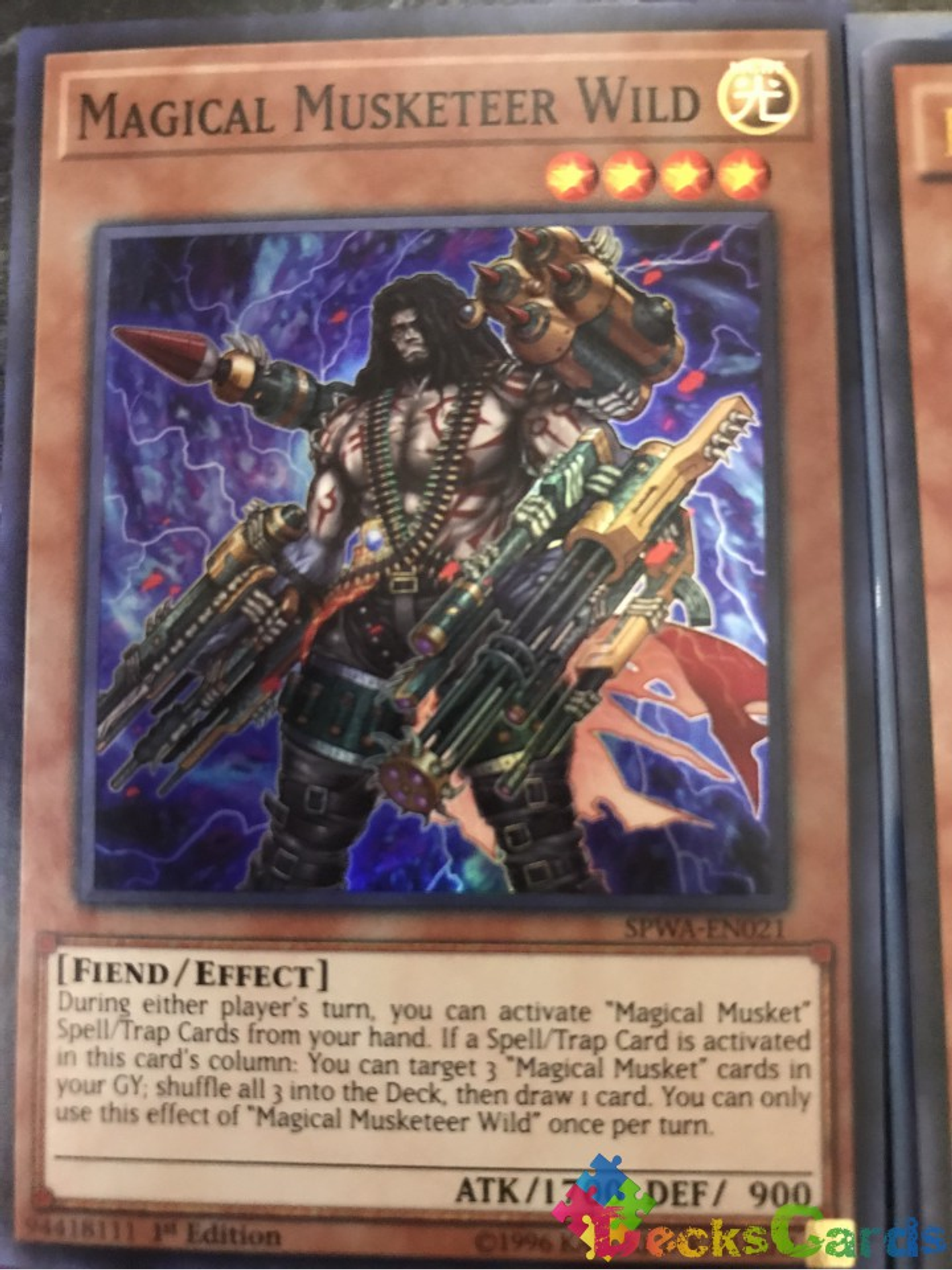 Magical Musketeer Wild - SPWA-EN021 - Super Rare 1st Edition 1