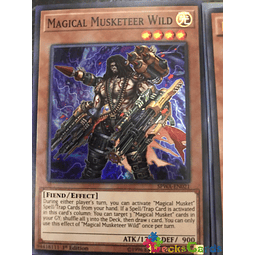 Magical Musketeer Wild - SPWA-EN021 - Super Rare 1st Edition