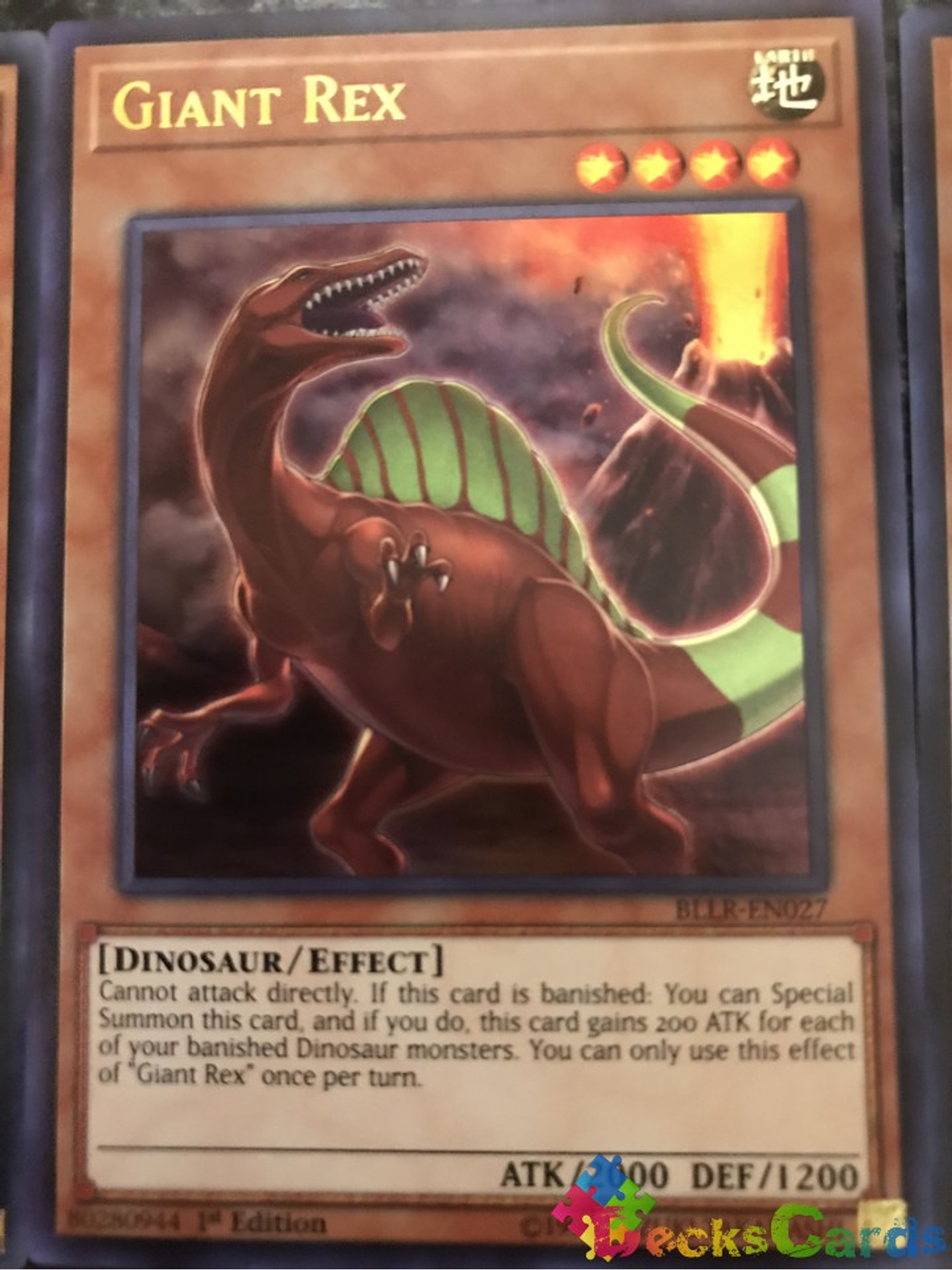 Giant Rex - BLLR-EN027 - Ultra Rare 1st Edition 1