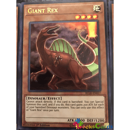 Giant Rex - BLLR-EN027 - Ultra Rare 1st Edition