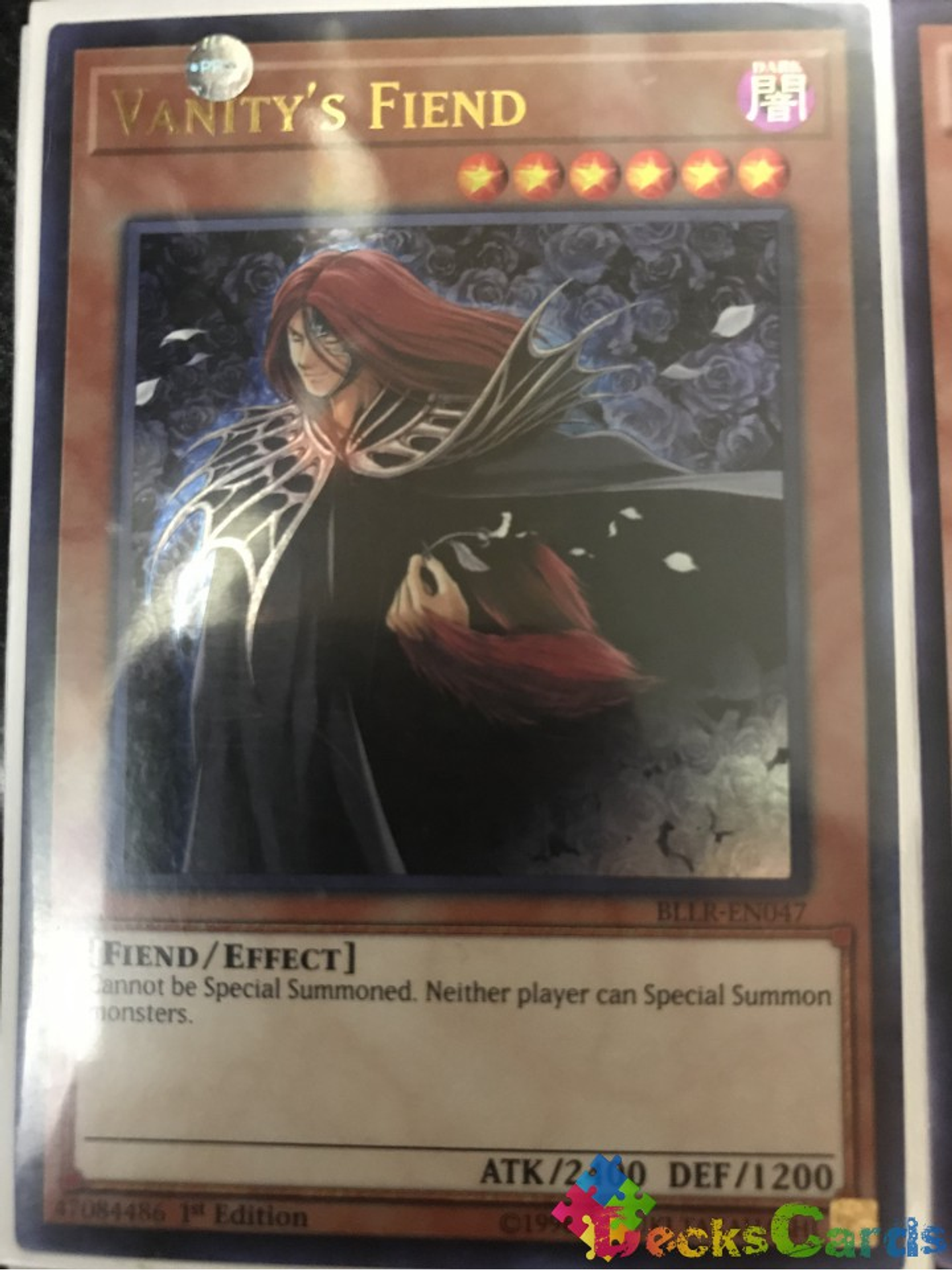 Vanity's Fiend - BLLR-EN047 - Ultra Rare 1st Edition 1