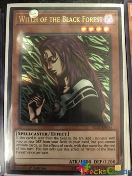 Witch of the Black Forest - BLLR-EN046 - Ultra Rare 1st Edition