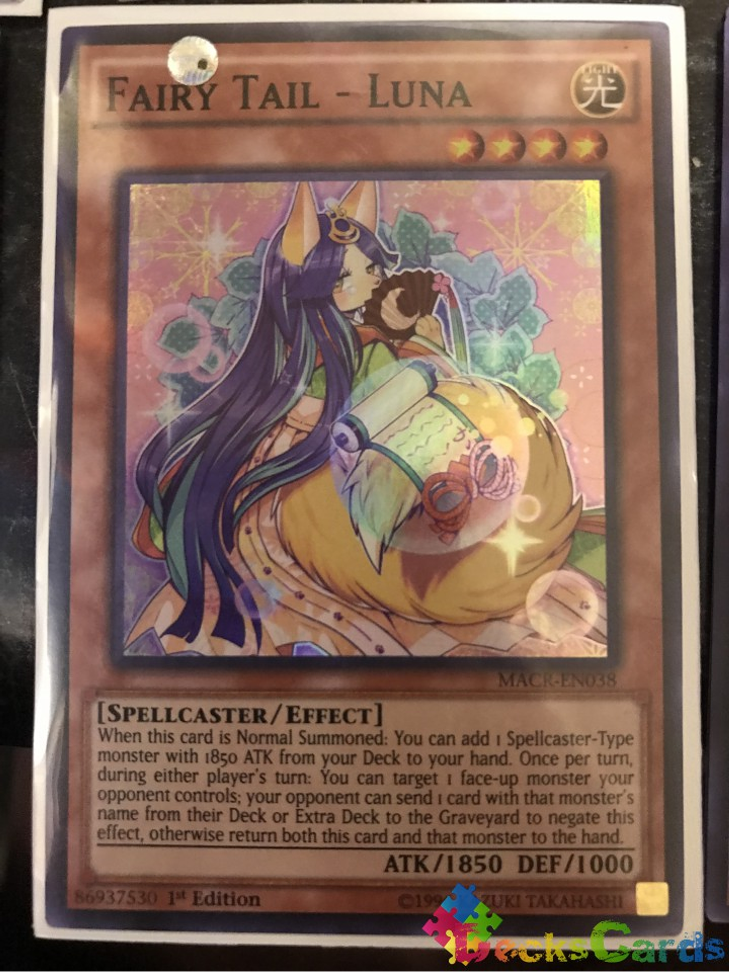 Fairy Tail - Luna - MACR-EN038 - Super Rare 1st Edition 1