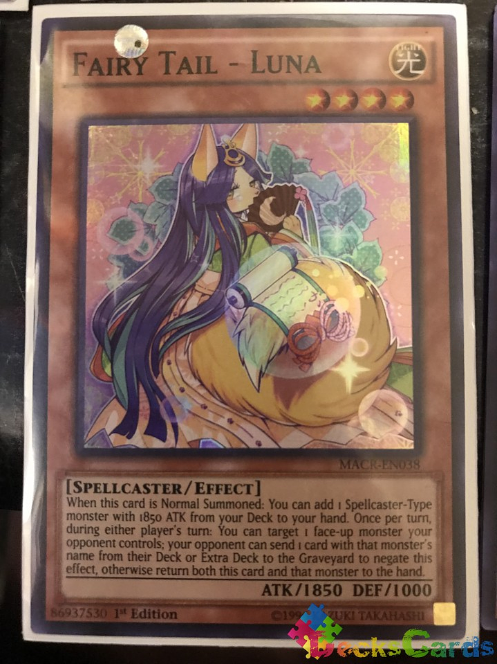 Fairy Tail - Luna - MACR-EN038 - Super Rare 1st Edition 1