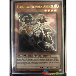 Felis, Lightsworn Archer - BLLR-EN043 - Ultra Rare 1st Edition