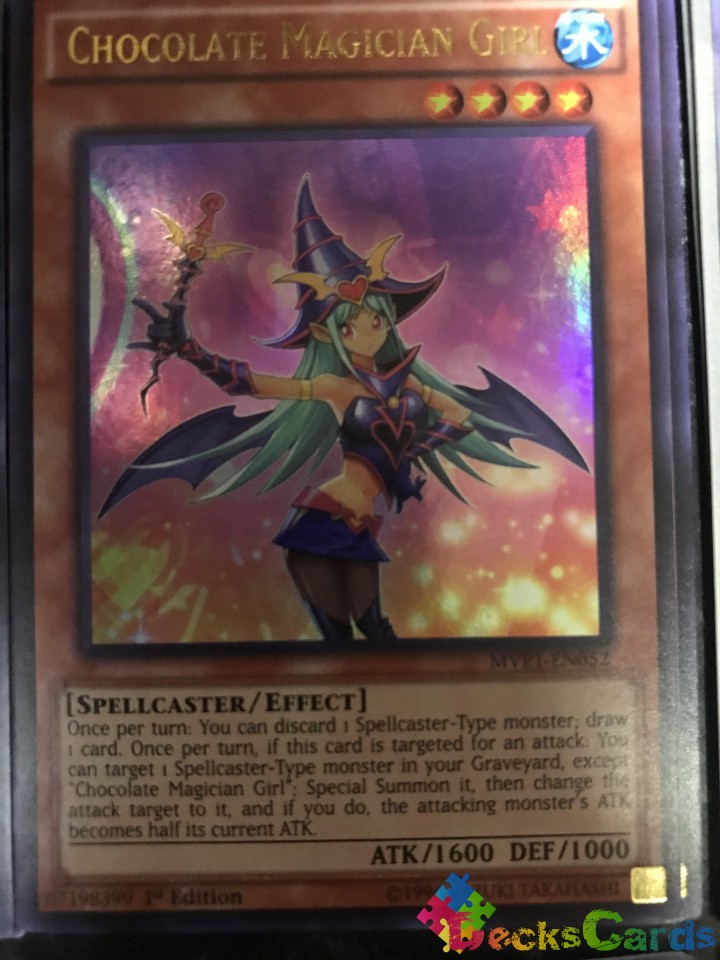 Chocolate Magician Girl - MVP1-EN052 - Ultra Rare 1st Edition
