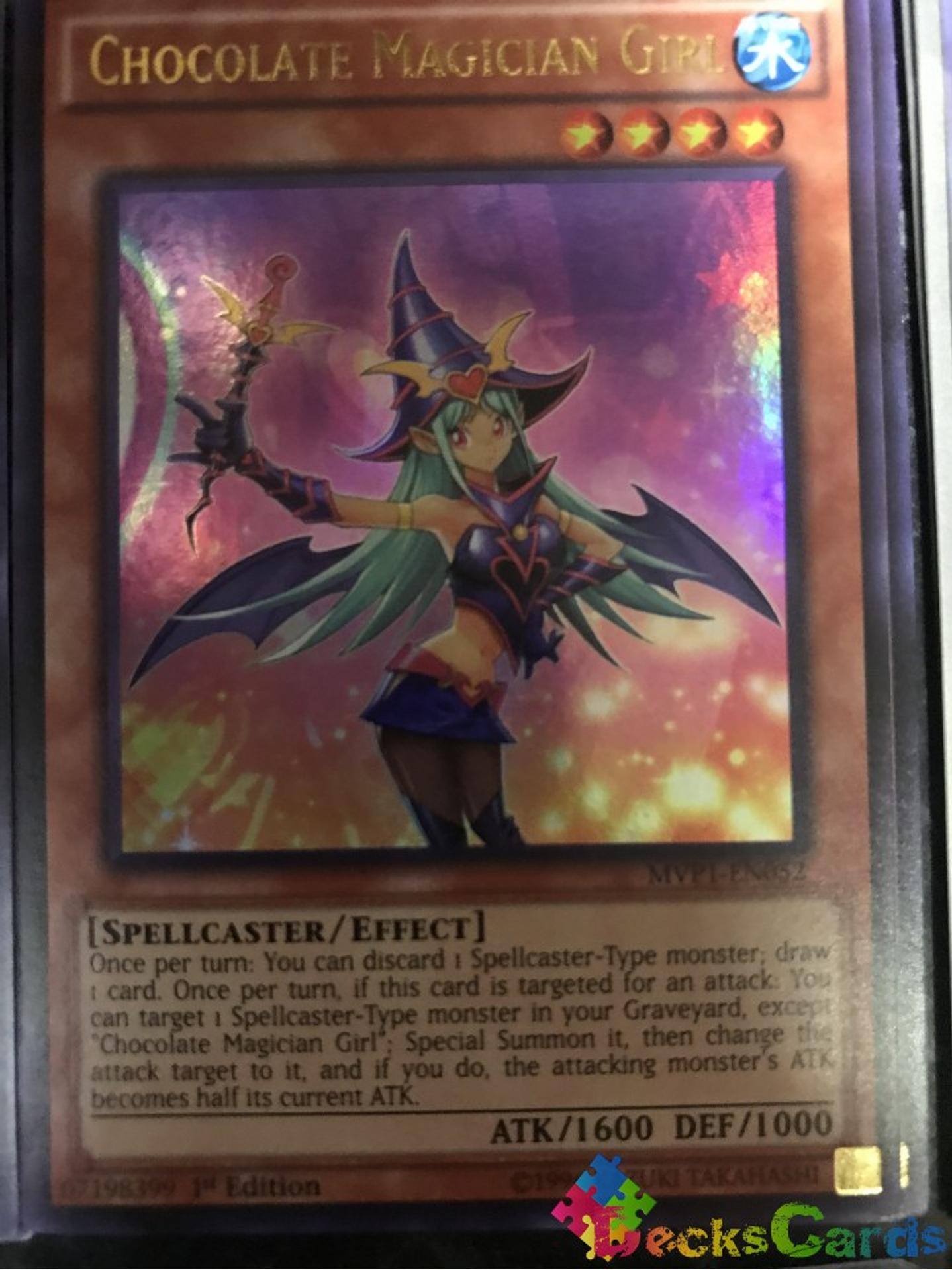 Chocolate Magician Girl - MVP1-EN052 - Ultra Rare 1st Edition 1