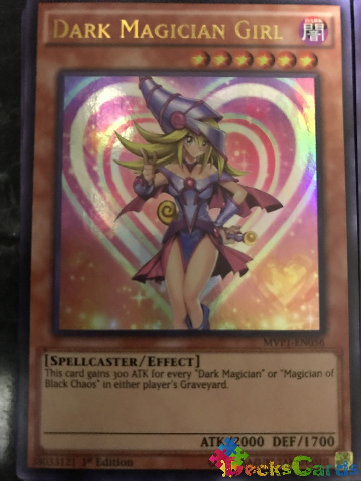 Dark Magician Girl - MVP1-EN056 - Ultra Rare 1st Edition 1