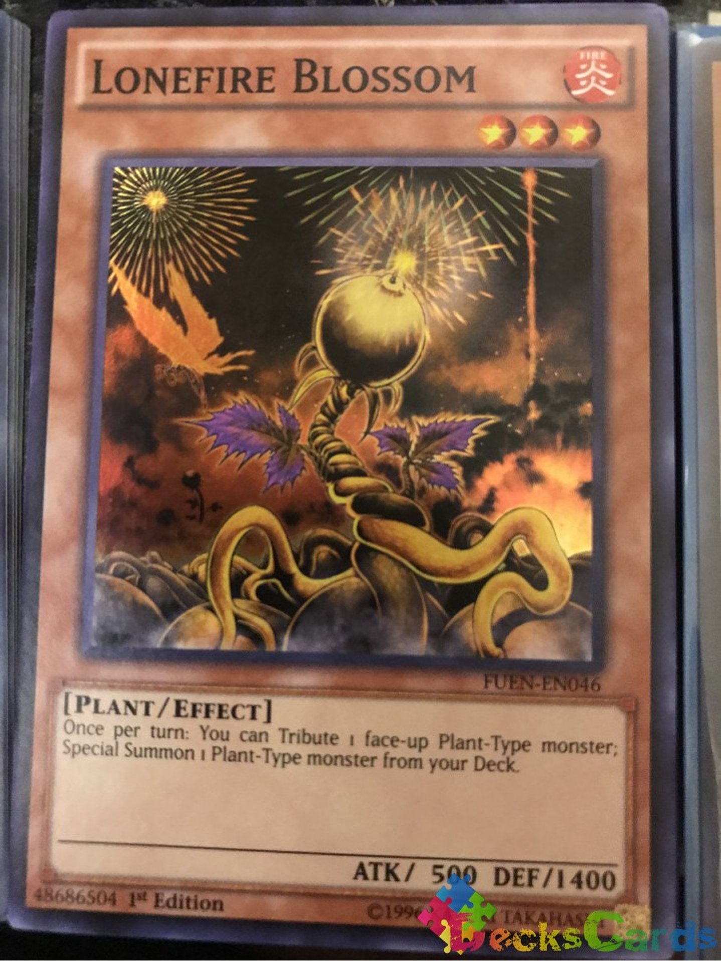 Lonefire Blossom - FUEN-EN046 - Super Rare 1st Edition 1