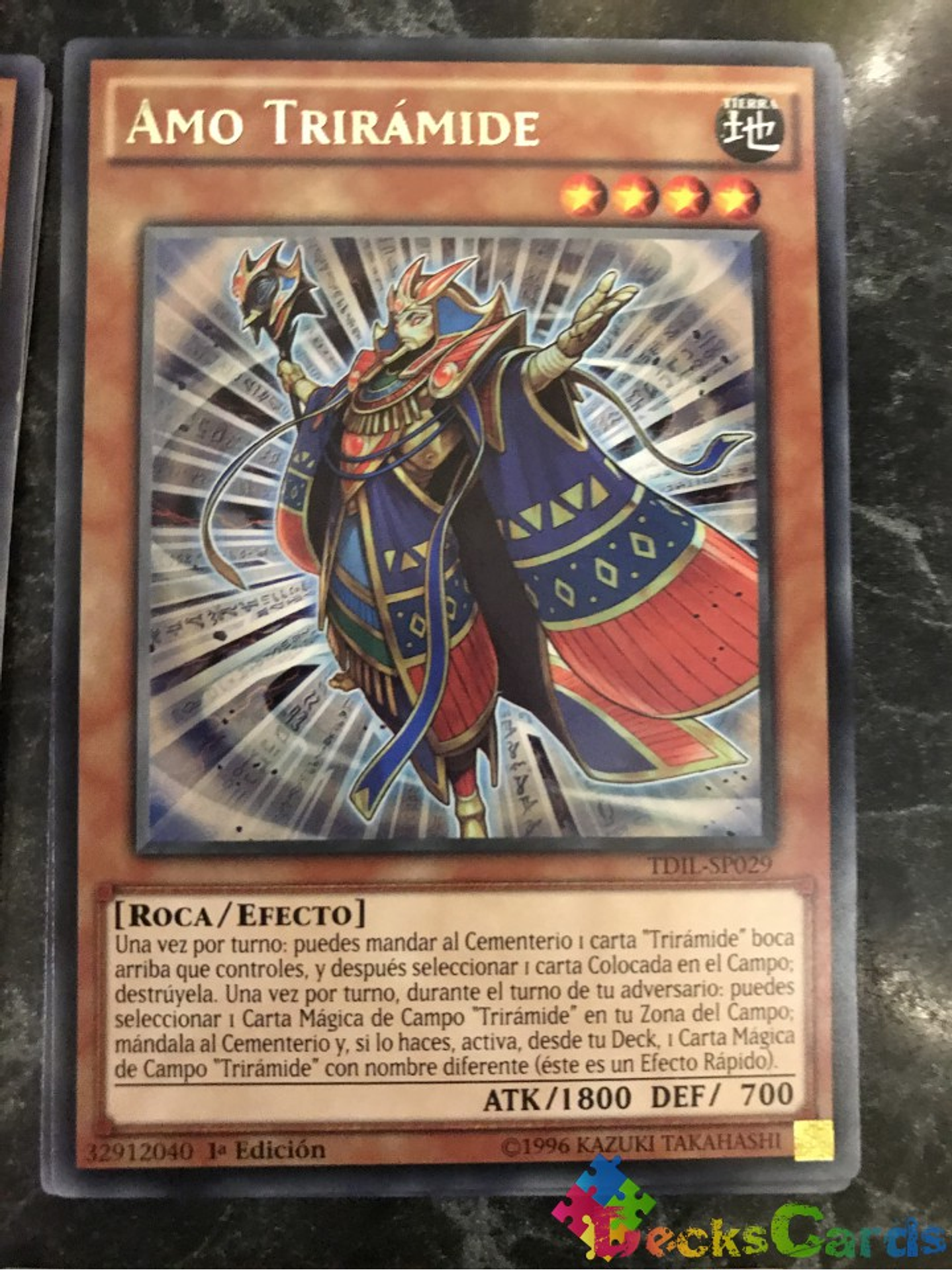 Triamid Master - TDIL-EN029 - Rare 1st Edition 1