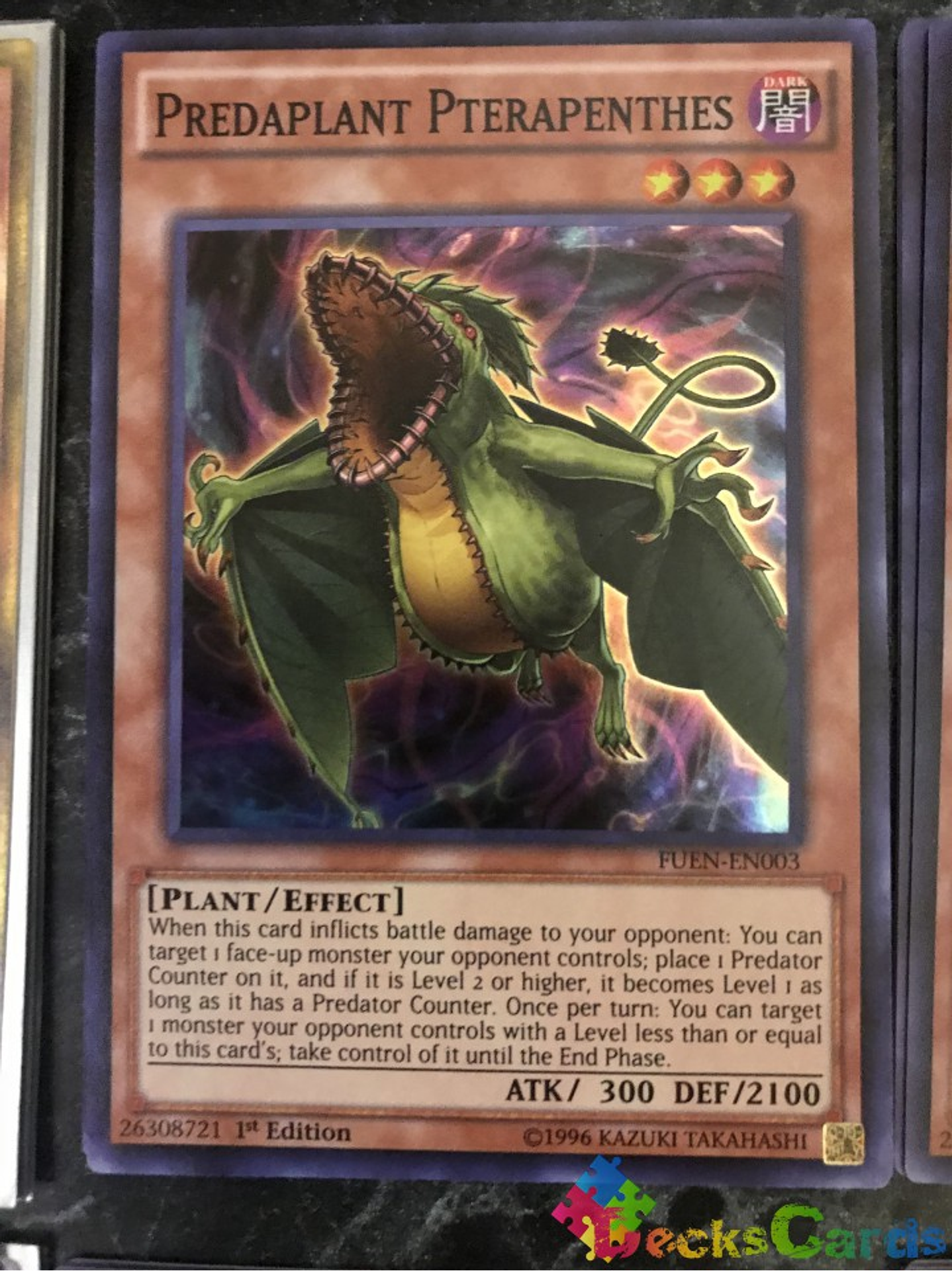 Predaplant Pterapenthes - FUEN-EN003 - Super Rare 1st Edition 1