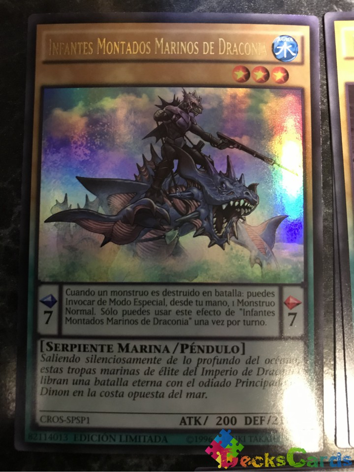 Sea Dragoons of Draconia - CROS-ENSP1 - Ultra Rare Limited Edition 1