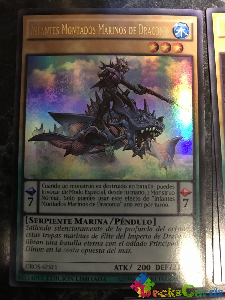 Sea Dragoons of Draconia - CROS-ENSP1 - Ultra Rare Limited Edition 1