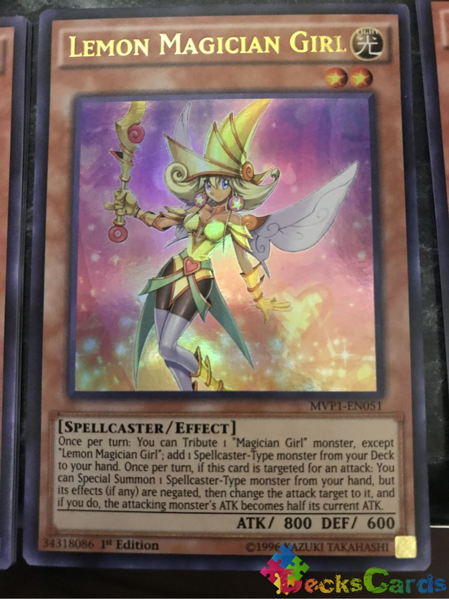 Lemon Magician Girl - MVP1-EN051 - Ultra Rare 1st Edition 1