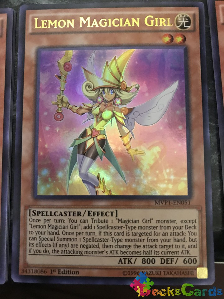 Lemon Magician Girl - MVP1-EN051 - Ultra Rare 1st Edition 1