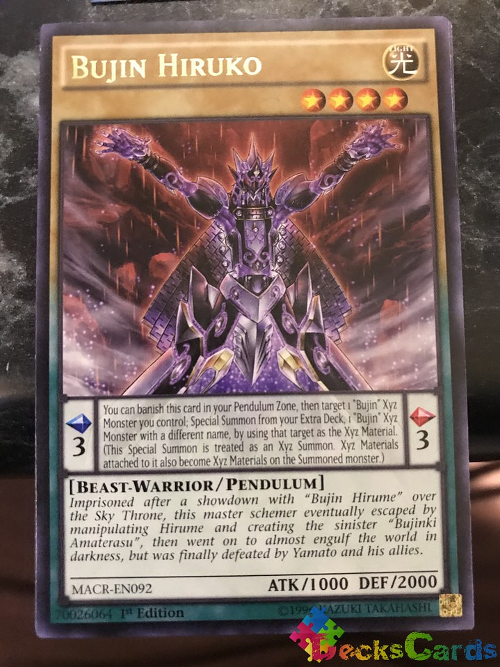 Bujin Hiruko - MACR-EN092 - Rare 1st Edition 1