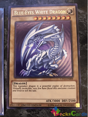Blue-Eyes White Dragon - CT13-EN008 - Ultra Rare Limited Edition