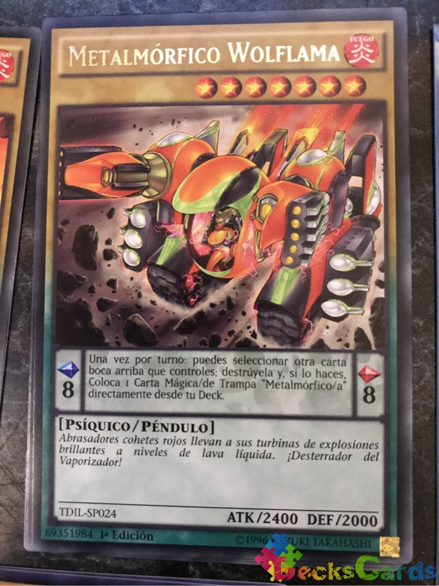 Metalfoes Volflame - TDIL-EN024 - Rare 1st Edition 1